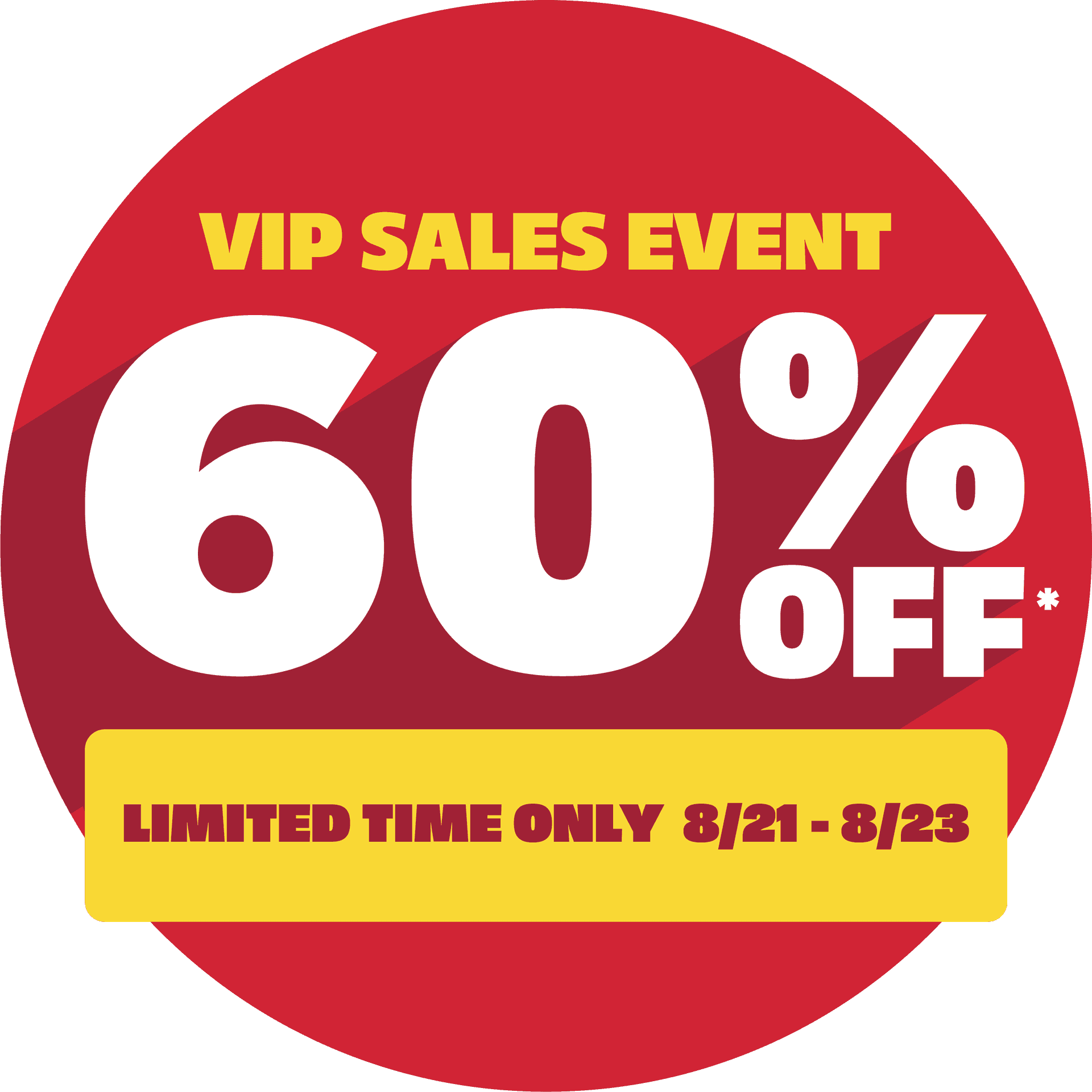 Get up to 60% off on select trees and plants this VIP weekend!