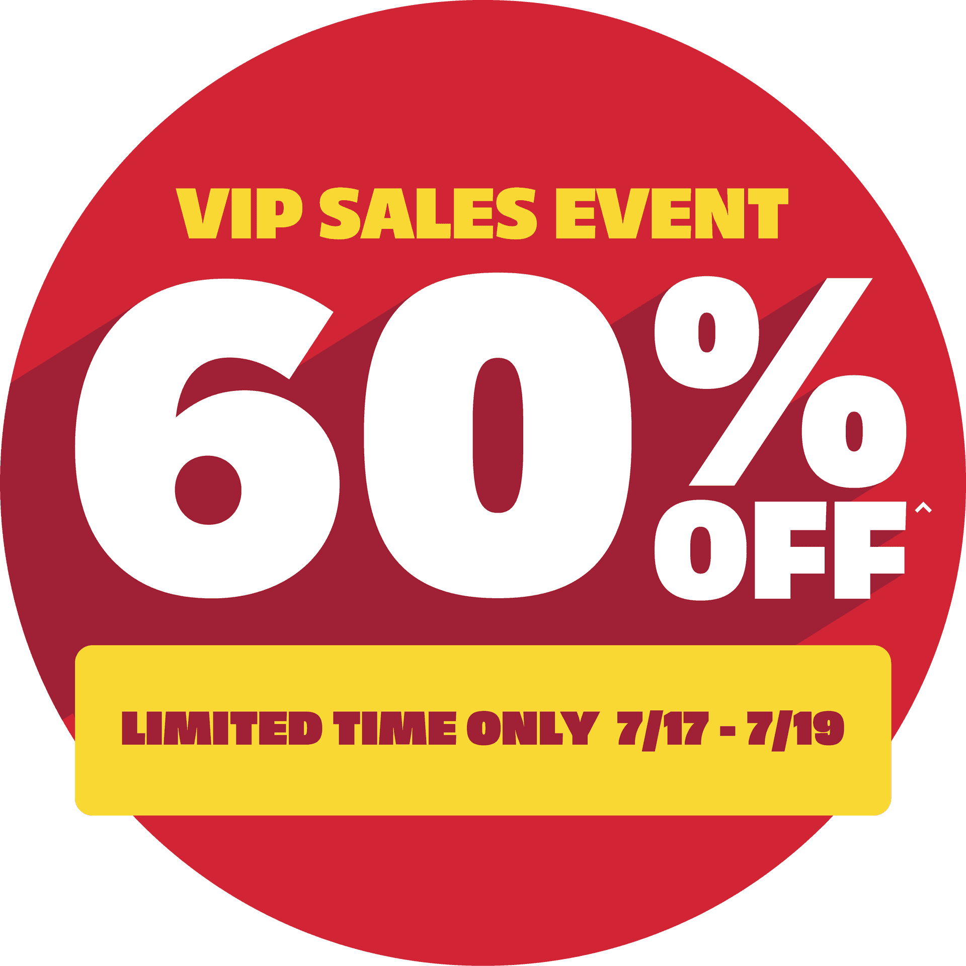 Get up to 60% off on select trees and plants this VIP weekend!