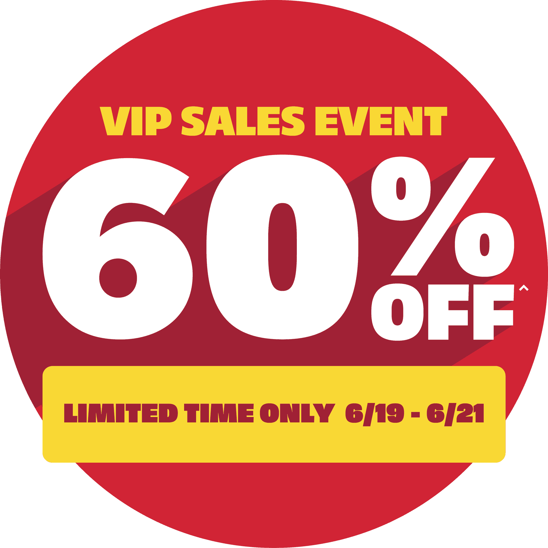 Get up to 60% off on select trees and plants this VIP weekend!