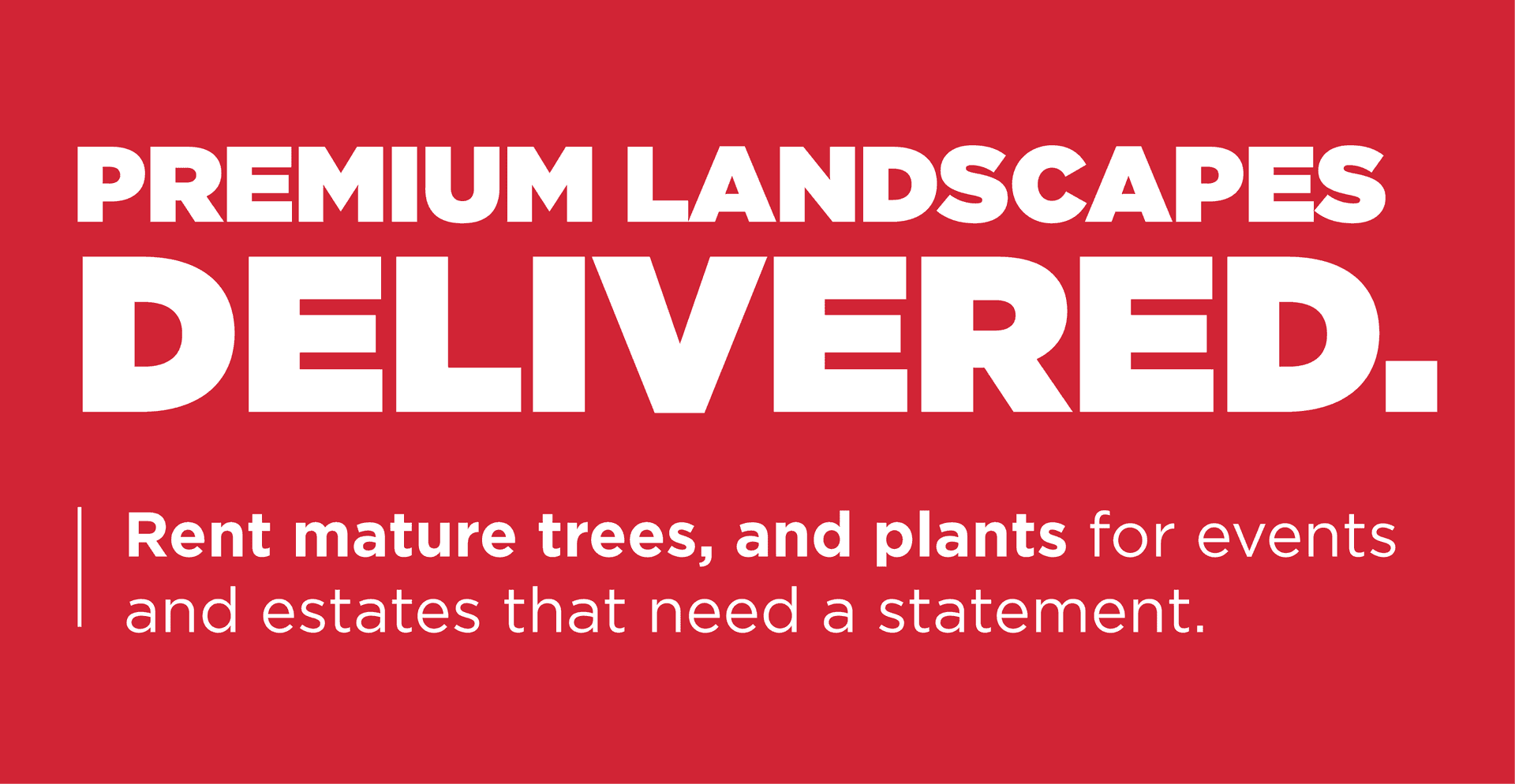 Get premium landscapes delivered by Moon Valley Nurseries with tree and plant rentals.