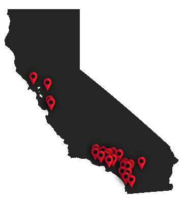 California Map Pins